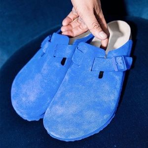 Birkenstock Boston Clog in Ultra Blue